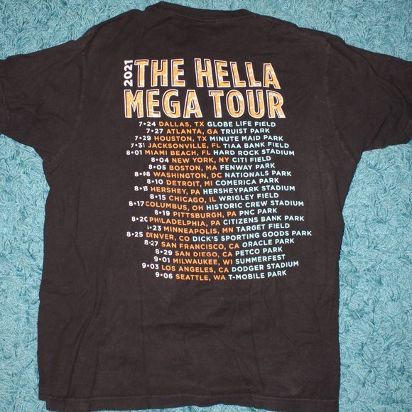 HELLA MEGA TOUR concert shirt - Picture 2 of 2